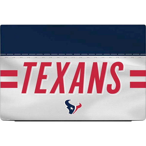 NFL Houston Texans White Striped Dell Vostro Skin